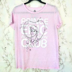 DISNEY Prince Eric Appreciation Club Top Shirt M